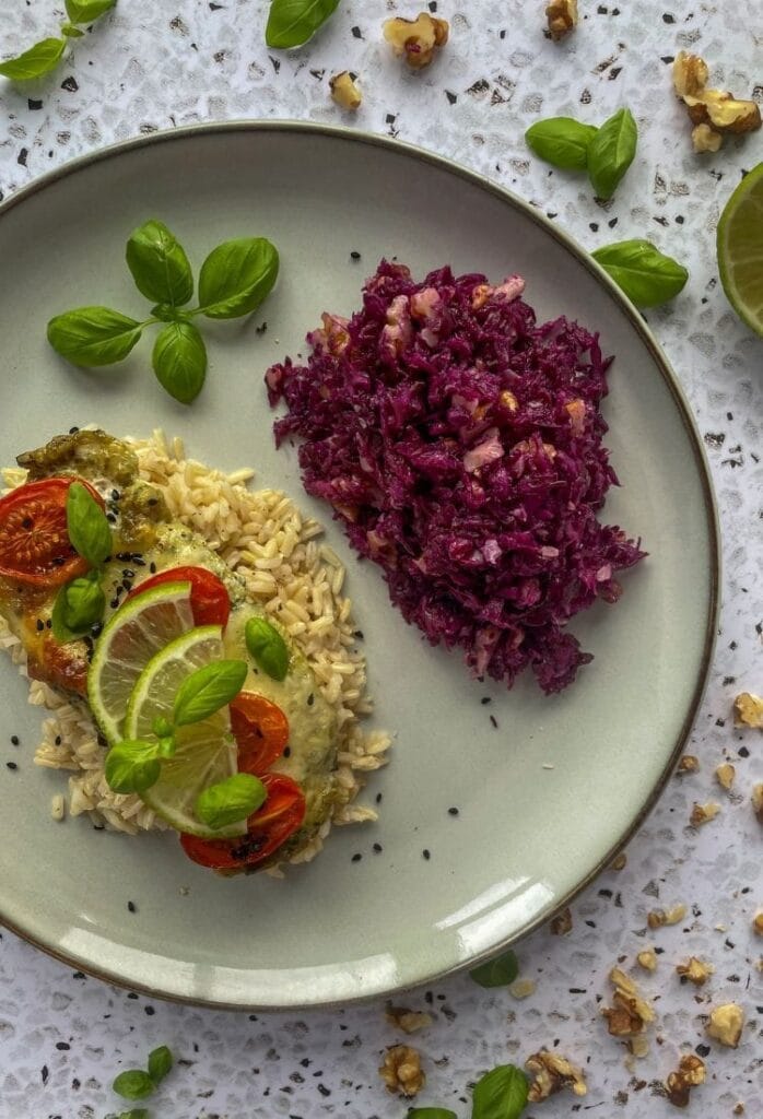 Indyk w pesto z mozzarella