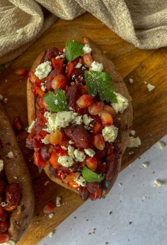 Mexico batat z fasola